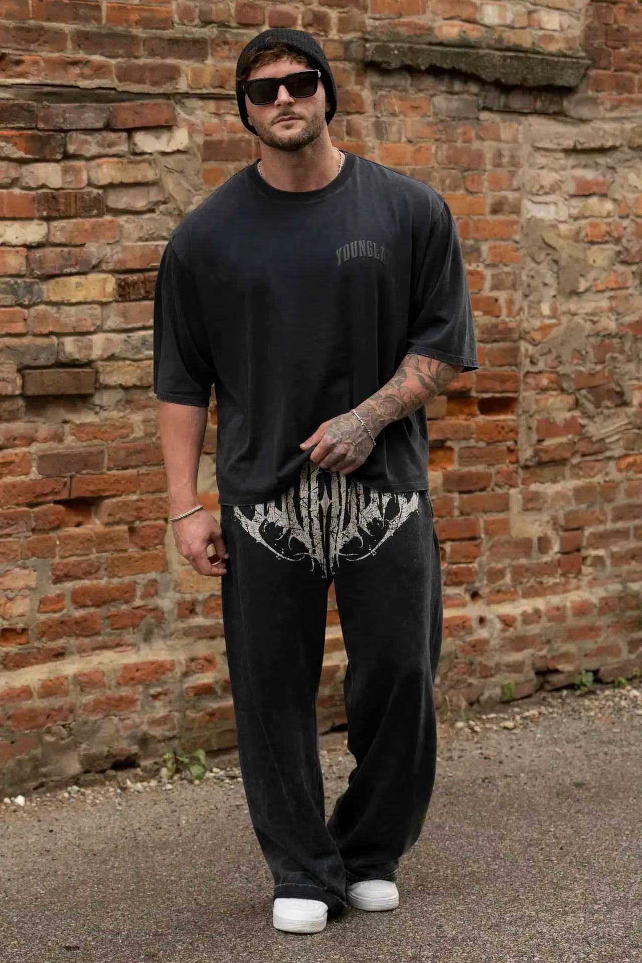 New Men's Vintage Streetwear Design Pants