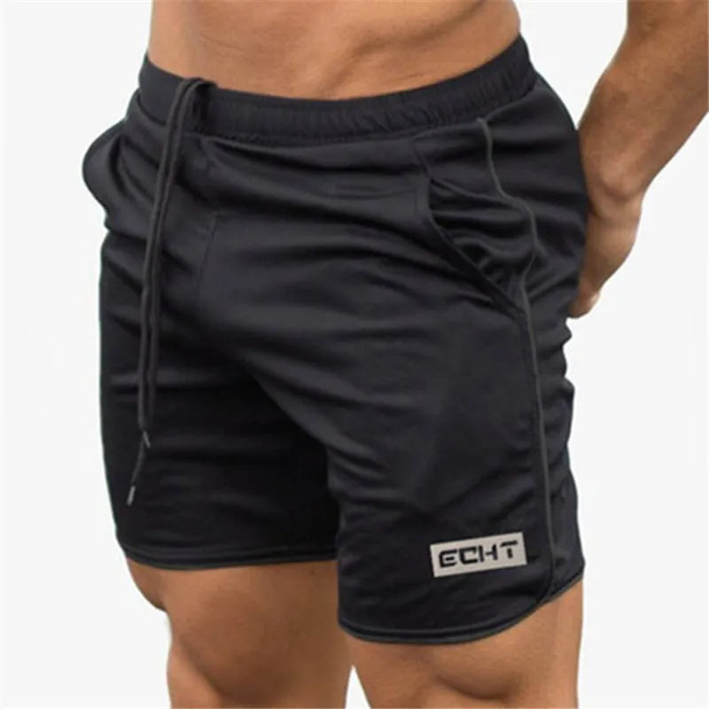  NEW Quality Running Shorts Men Sports Jogging Fitness Shorts Quick Dry  Mesh Gyms Shorts 