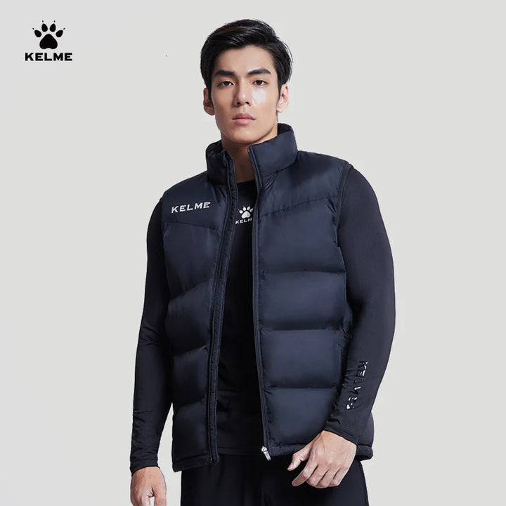 Modern Men Winter down Vest Sport Training Lightweight Waterproof Jacket