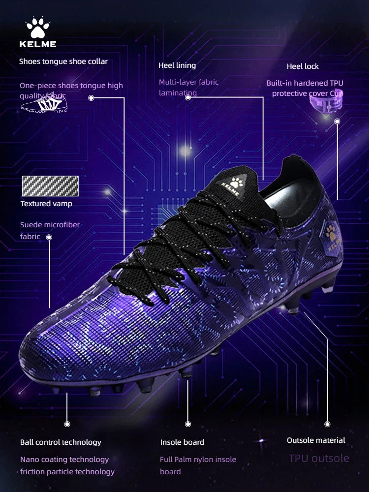 Premium Designed Fusion Mens Football Boots Blast 3.0 Sports Spikes 