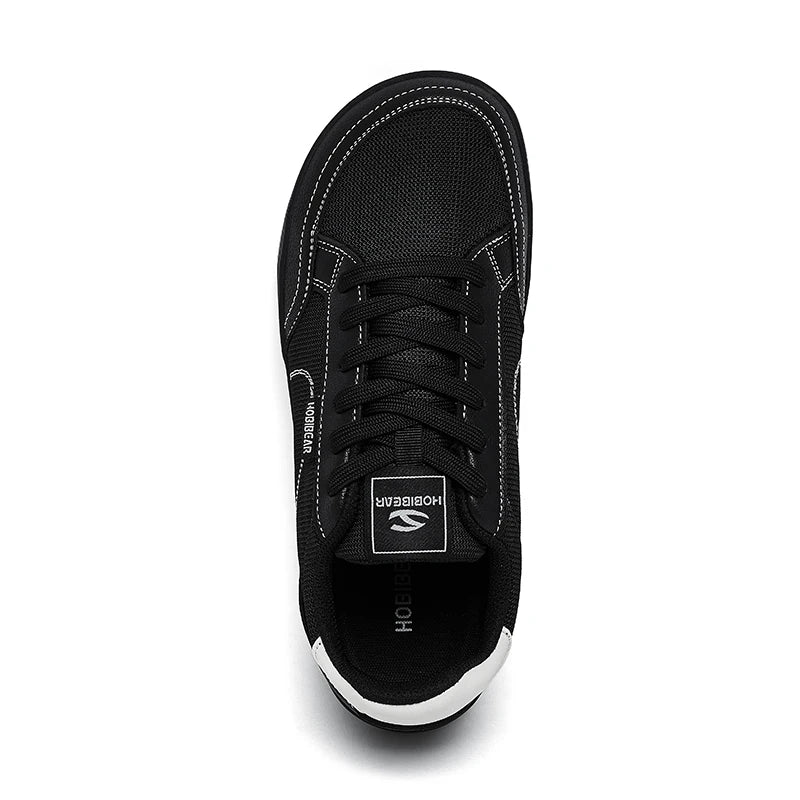 New Unisex Wide Toe Lace up Sneakers