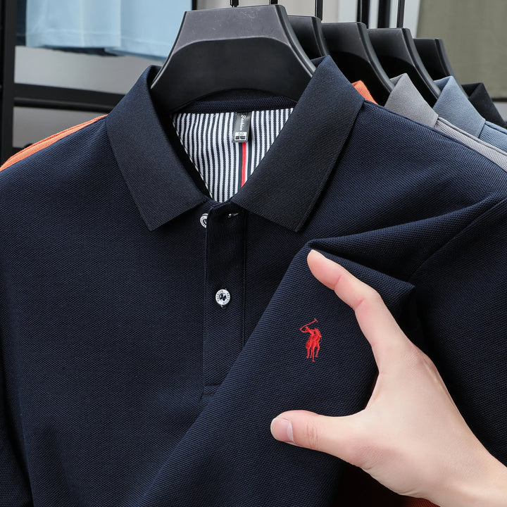 New 100% Pure Cotton Fusion Italian Mens Polo Shirt