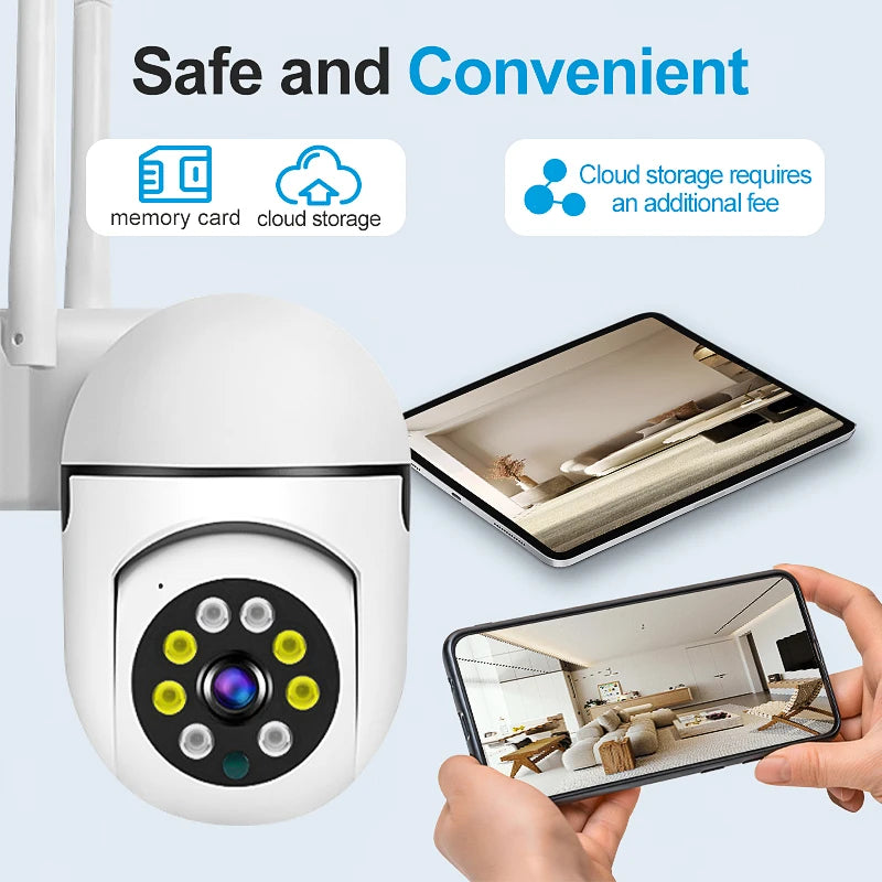 New HD Wireless Wifi Indoor Security Camera with Night Vision Tracking (Only Gift Product)