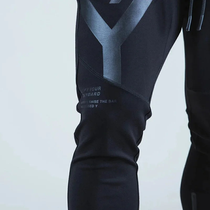 Premium Mens Breathable New Design Zipper Trousers, Leisure Fitness Pants, Running Casual Wear 