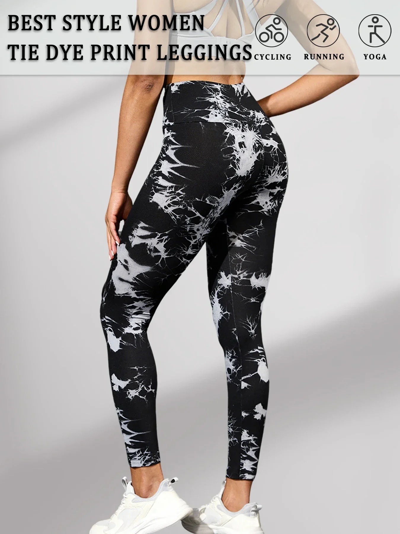 Super Soft High Waisted Design Gym Leggings for Women 