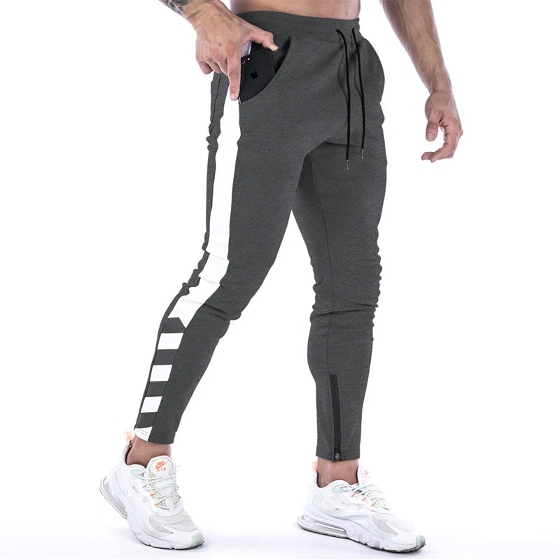 Mens Modern Sport Trousers Training Jogging Pants