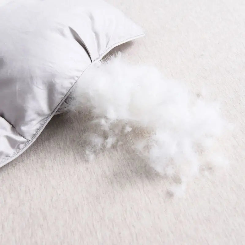 White Goose Down Winter Duvet – Thick 3D Bread Pinch-Pleat Comforter