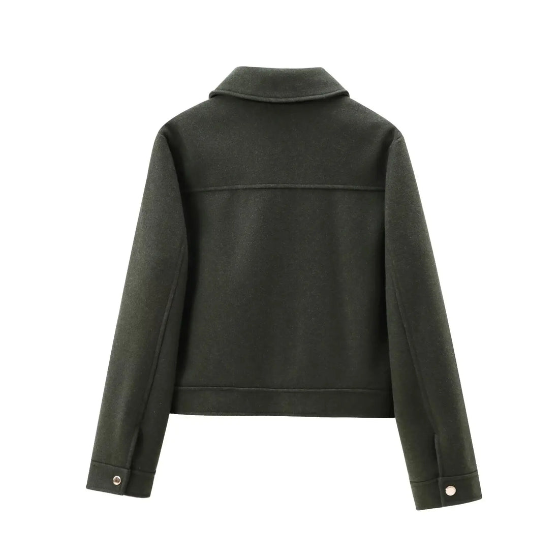 New Women Zipper Jacket Coat Long Sleeve Outerwear 