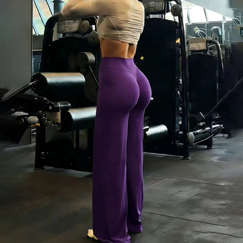 New Wide Leggings Women Gym Workout Wear