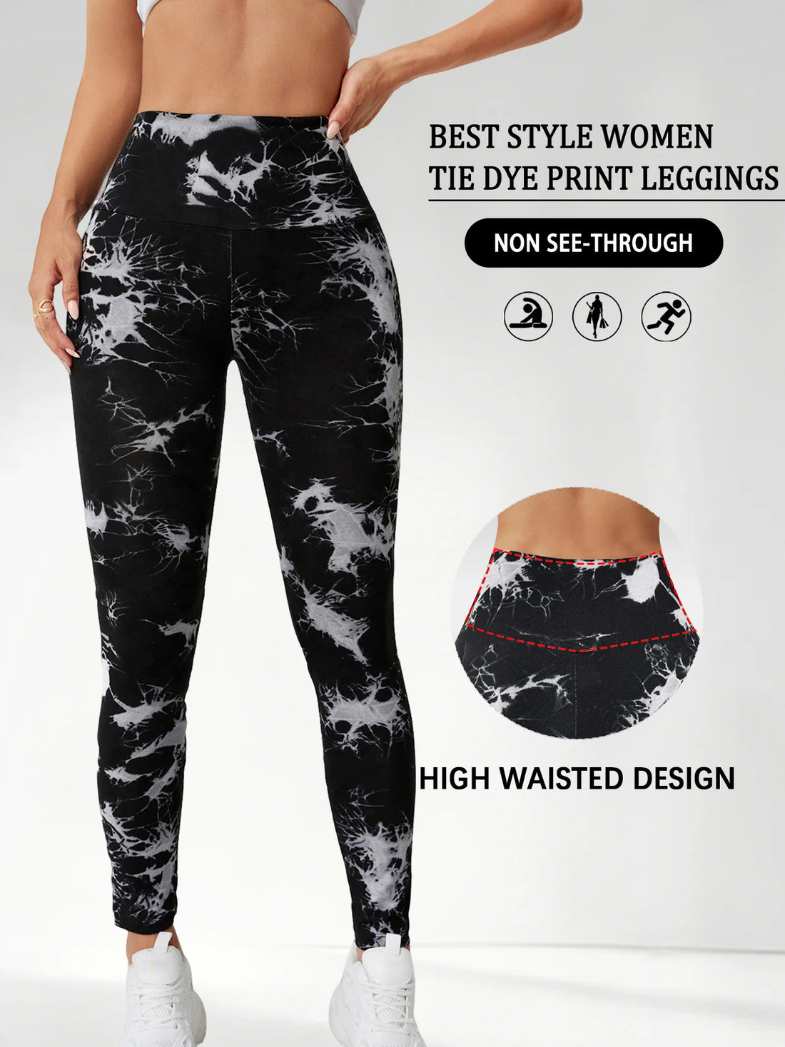 Super Soft High Waisted Design Gym Leggings for Women 