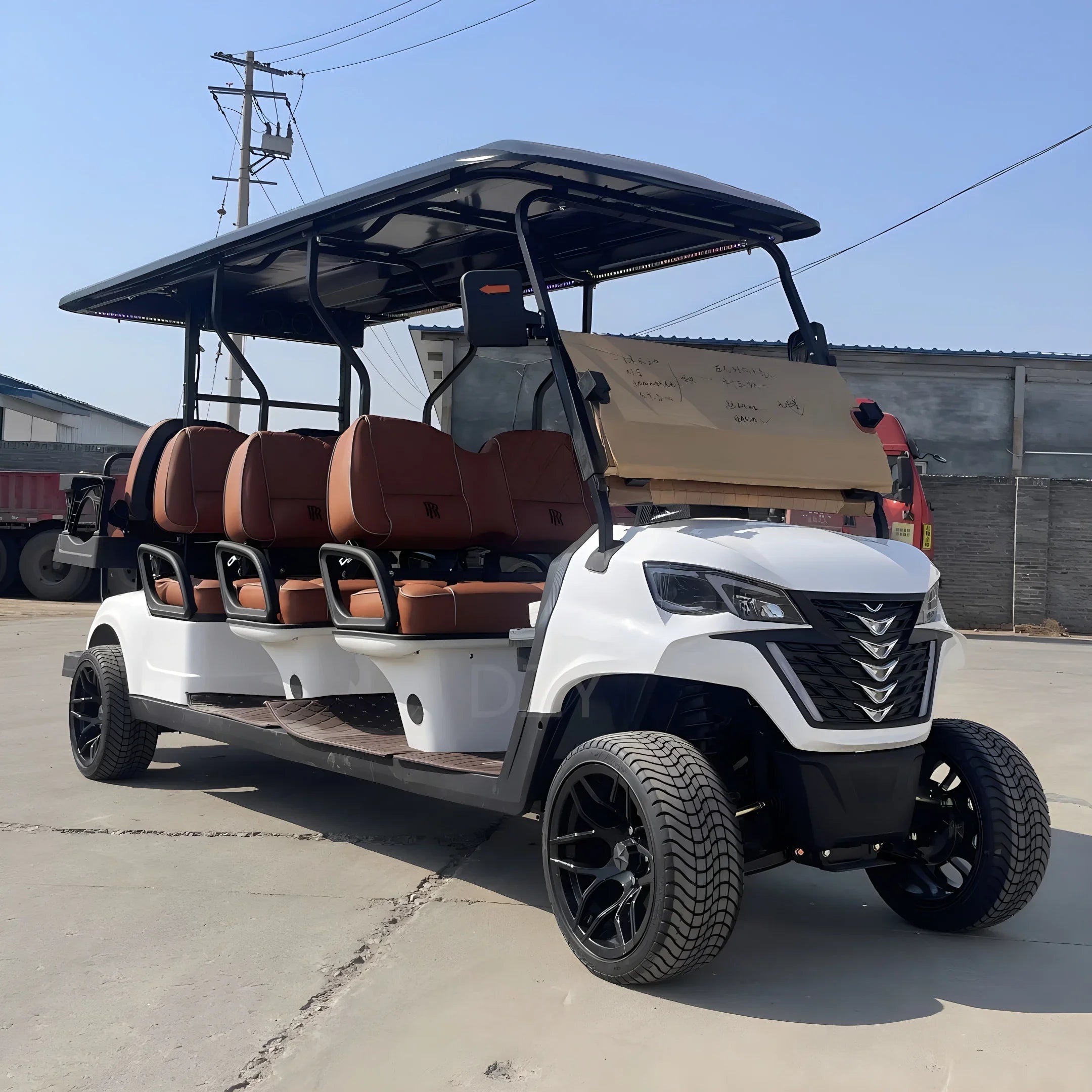 Customized Off-Road  Electric Golf Cart with Battery 