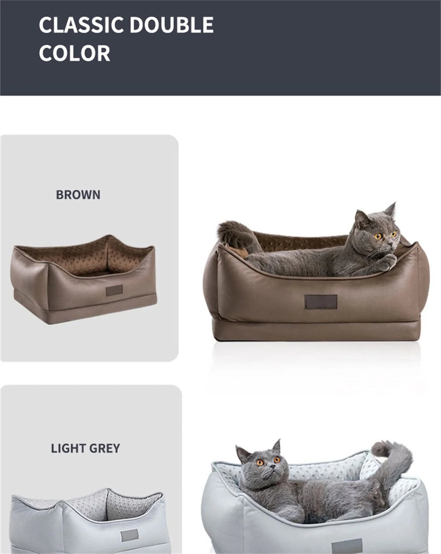 New Adjustable Heat Winter Cold Temperature Cat Smart Sofa Bed