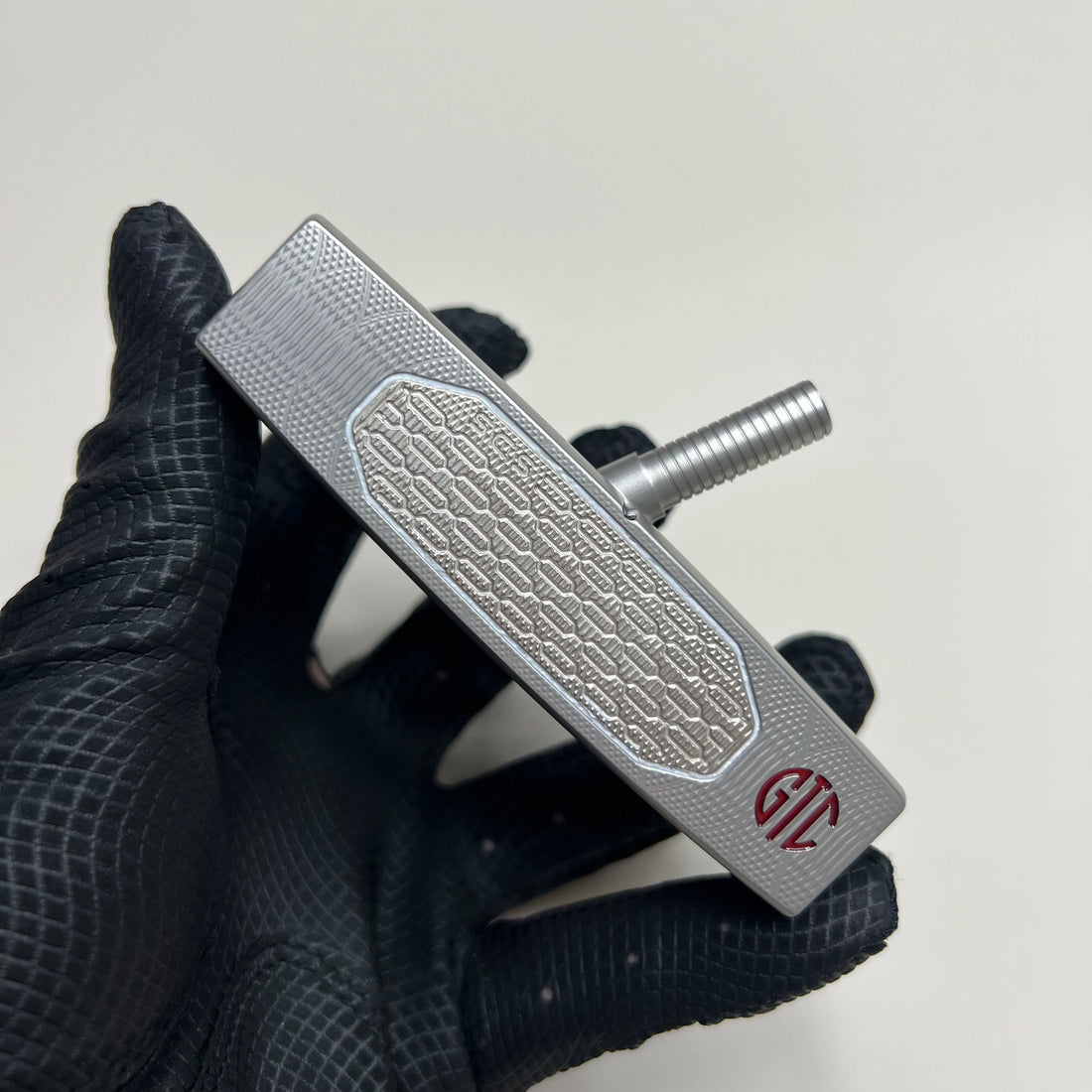 New Carbon Steel Embedded Faceplate Golf Putter Head 
