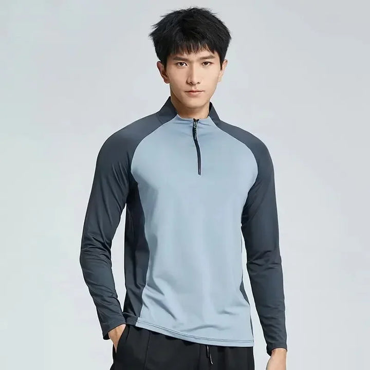 Fusion Mens Sports T-Shirt Sportswear Long Sleeve Running Gym Fitness Shirt