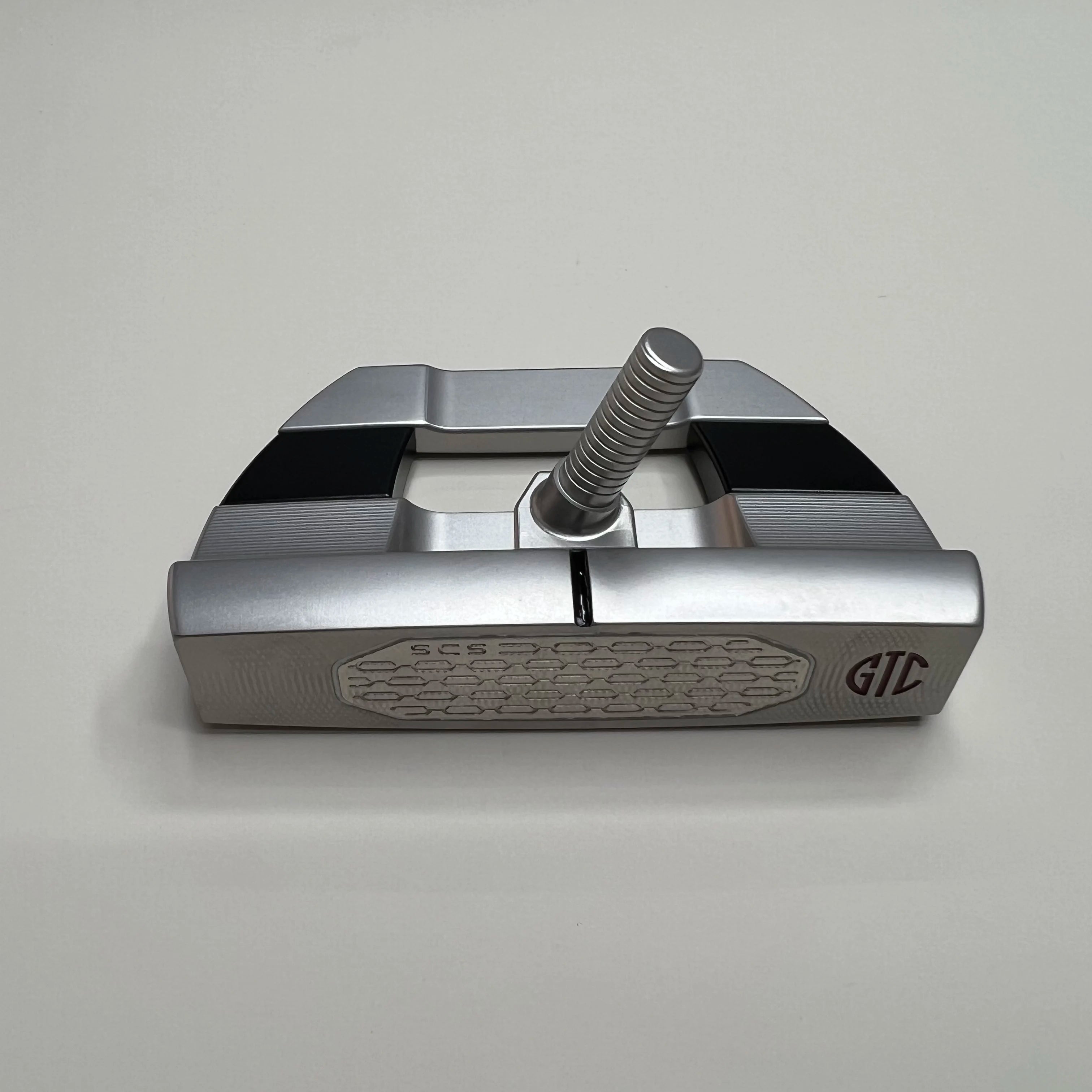 New Carbon Steel Embedded Faceplate Golf Putter Head 