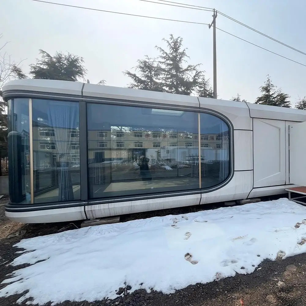 Modern Customizable Prefab Luxury Tiny Capsule House 