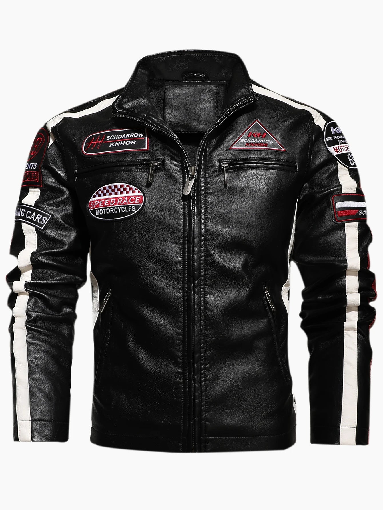 Mens Motorcycle Racing  Leather Jacket