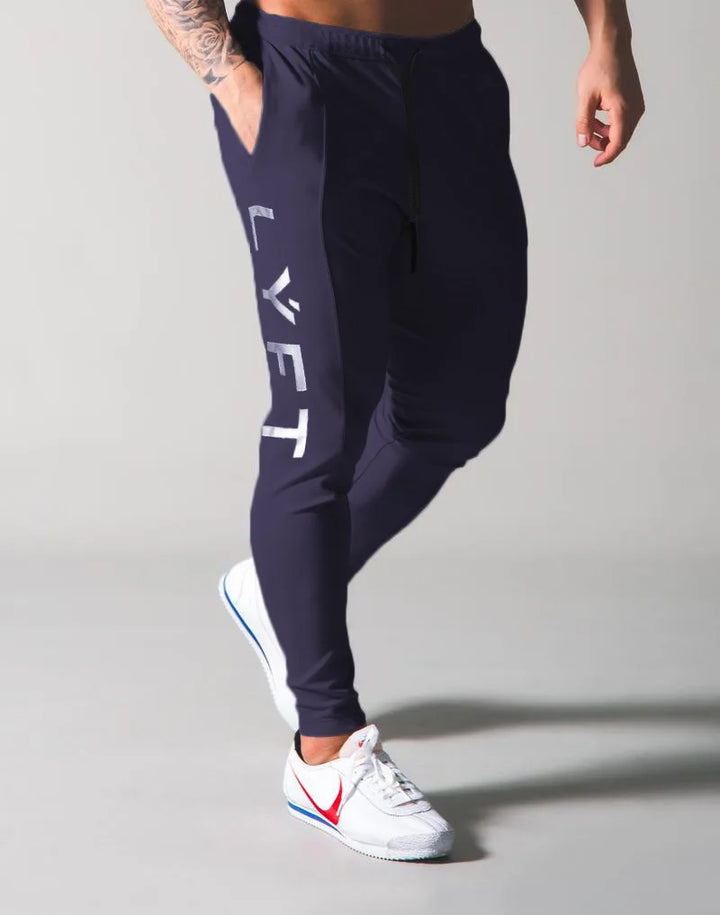 Newly Designed Fusion Muscle Fitness Pants Mens Spring and Fall Sports Casual Pants