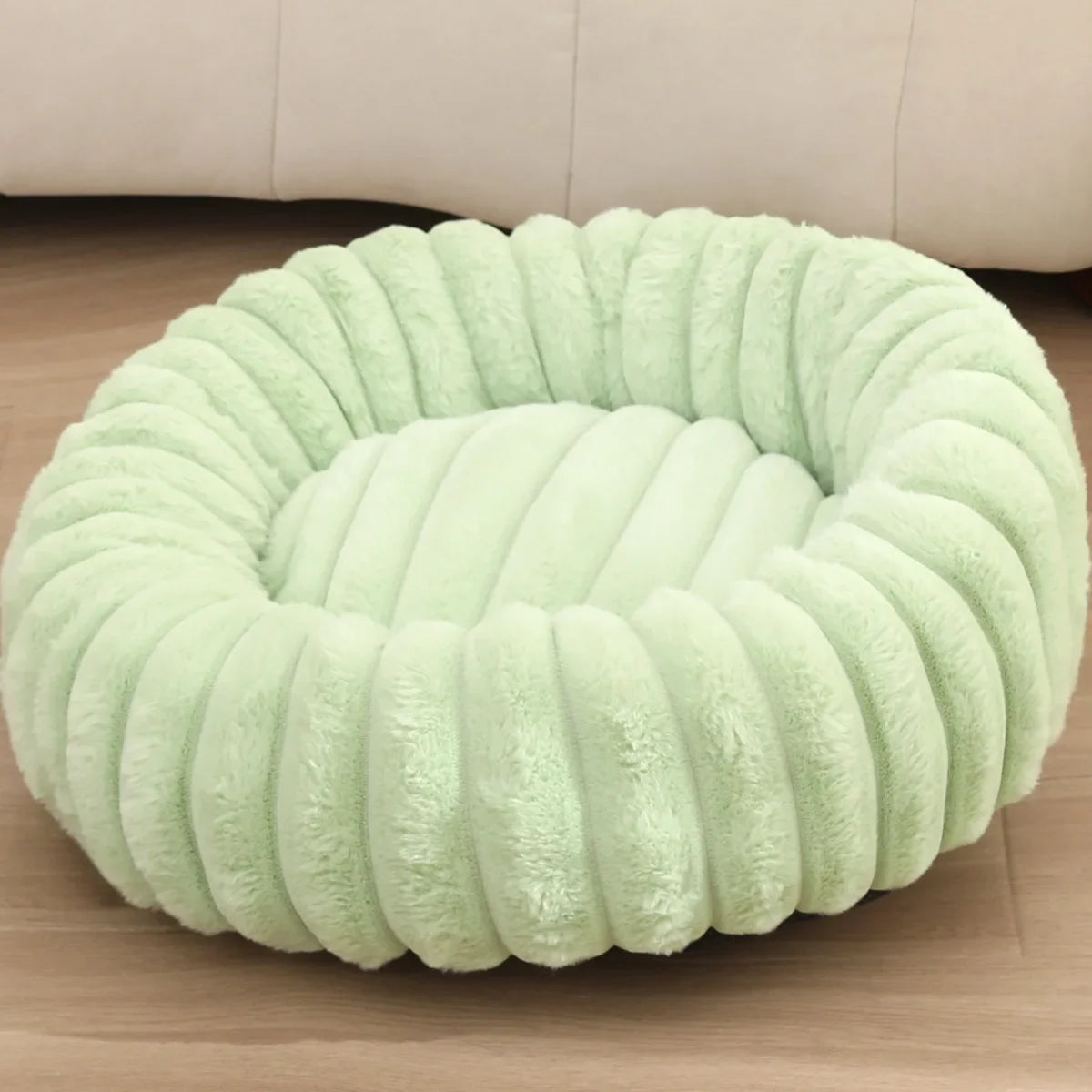 New Comfy Round Pet Bed for Dog Soft Cat Bed 