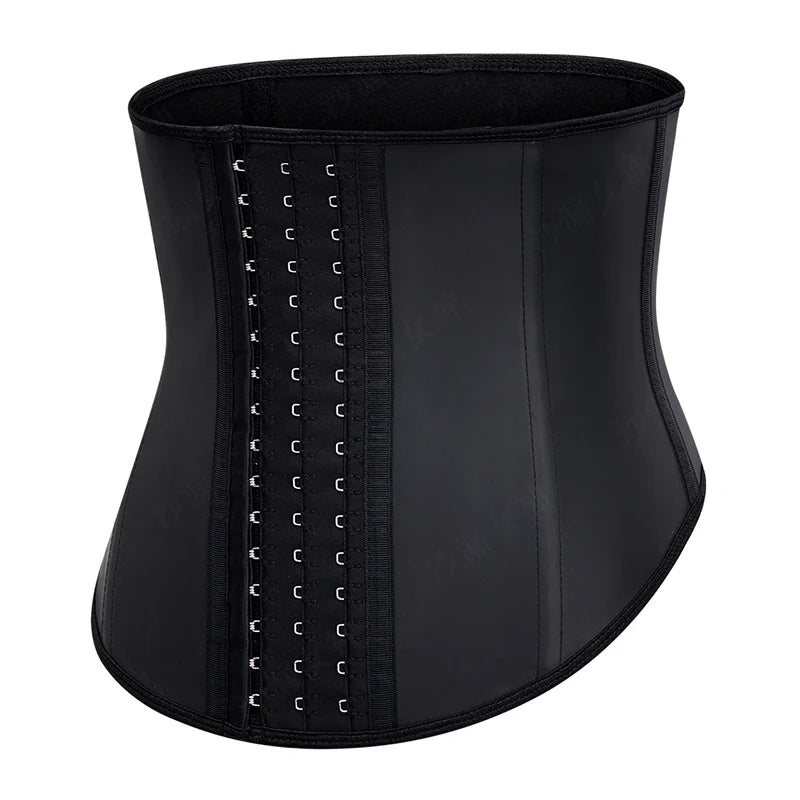 Women Latex Waist Trainer – Tummy Control Shapewear Slimming Belt