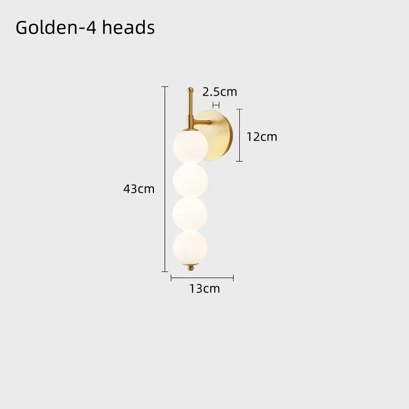 New Bedhead Wall Lamp Bedroom Nordic Style Modern Wall Lamp