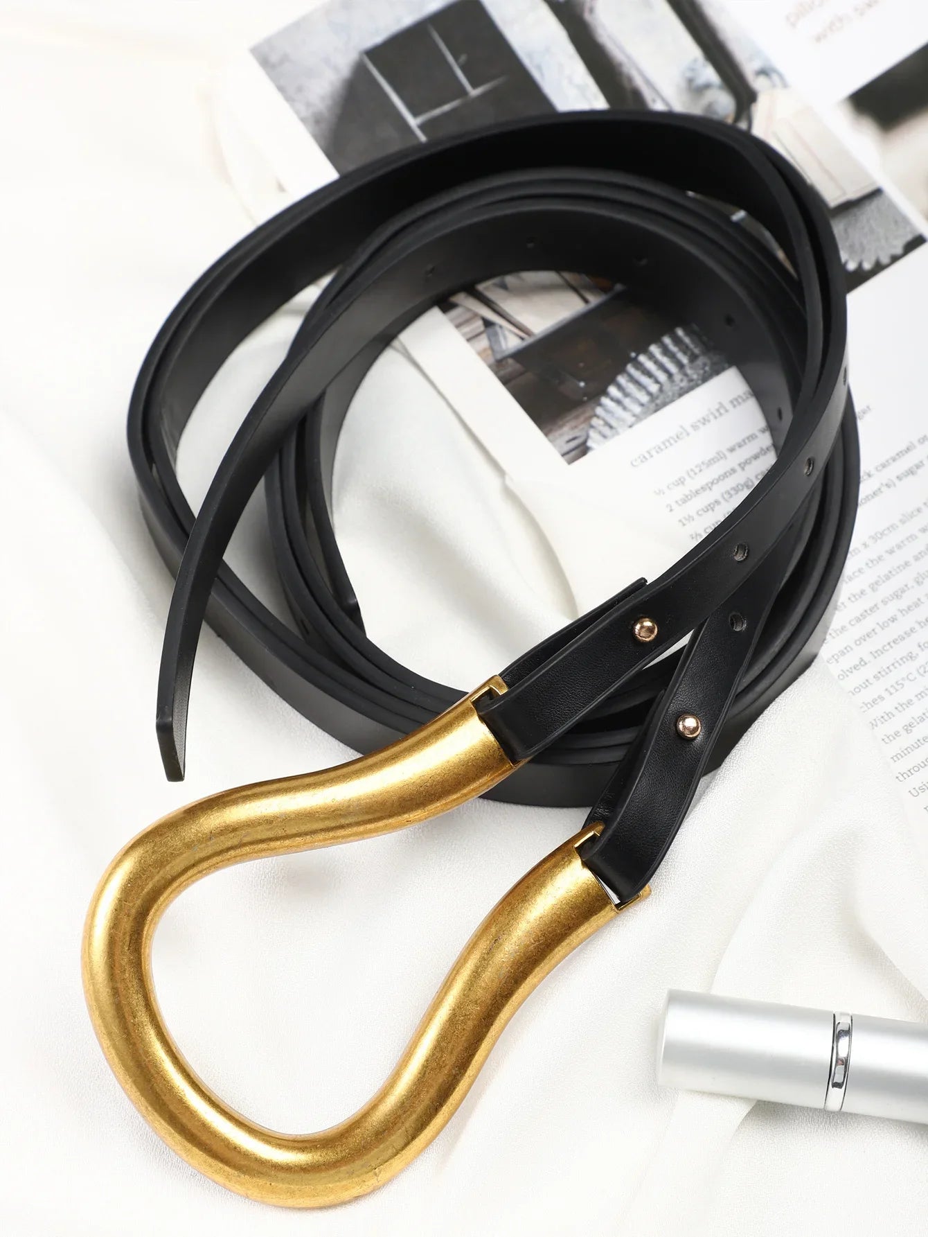 Luxury Women Buckle Decoration Belt, Fashion, Versatile Horseshoe , Suit with Dress, Shirt