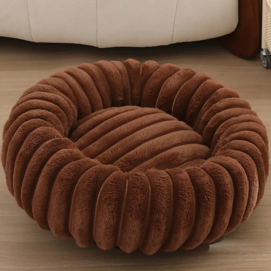 New Comfy Round Pet Bed for Dog Soft Cat Bed 
