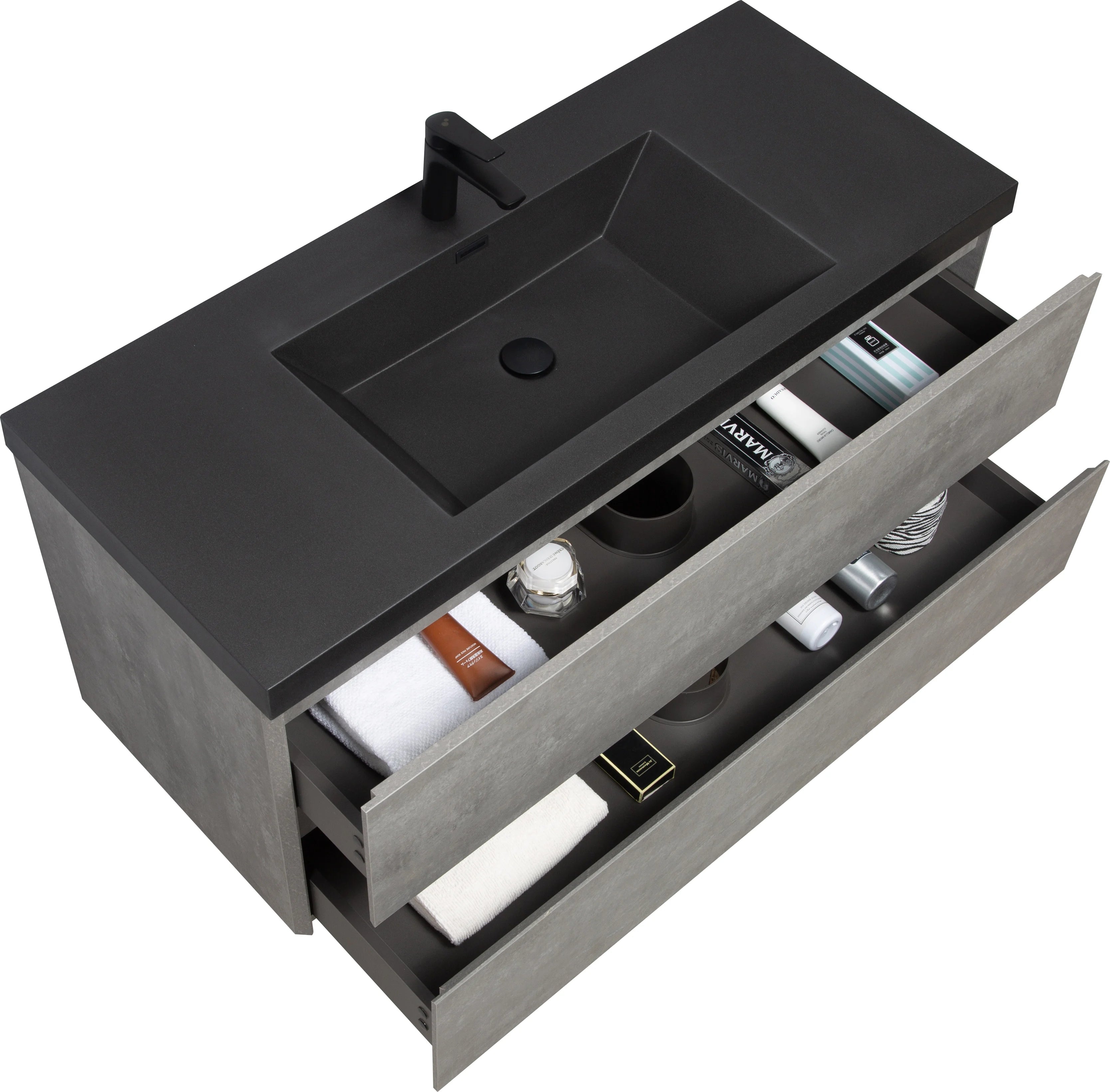 Modern Lux 48" Floating Bathroom Vanity with Sink