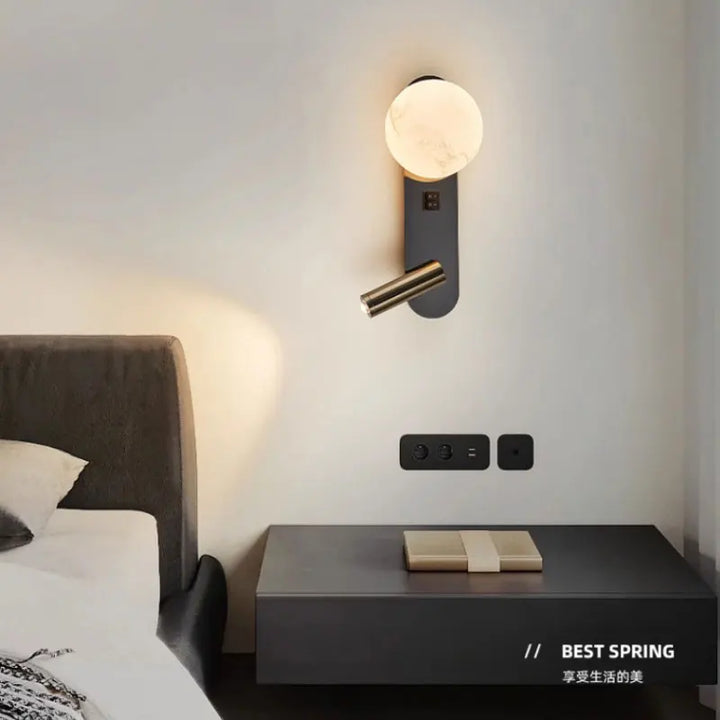 New Nordic Wall Lamp  Living Room Sofa Background Luxe Living