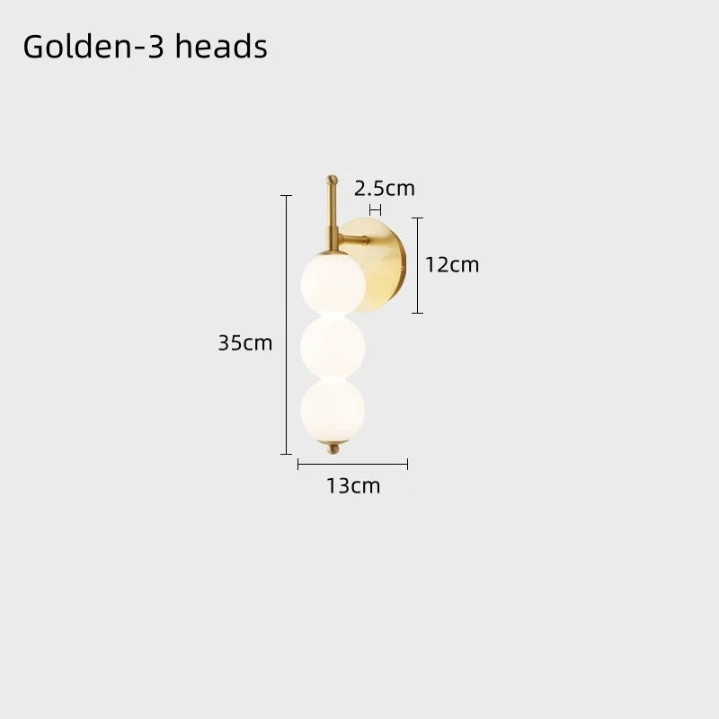 New Bedhead Wall Lamp Bedroom Nordic Style Modern Wall Lamp