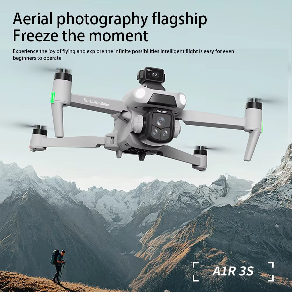 New Smart AR1 8K Drone  - 5G GPS 360° Laser Obstacle Avoidance  Foldable Quadcopter