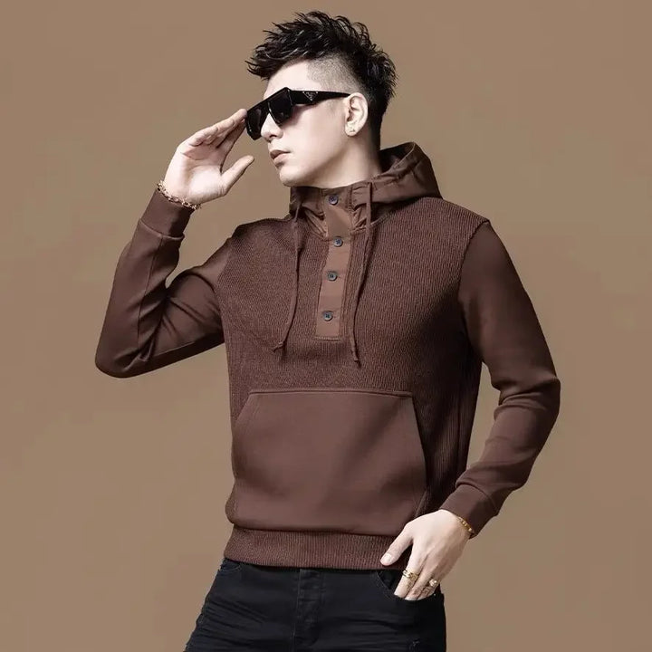 Cotton Black Man Hoodies Solid Sweatshirts for Men Clothing Deals Sweat Shirt Aesthetic Y2K Vintage One Piece High Quality Cheap