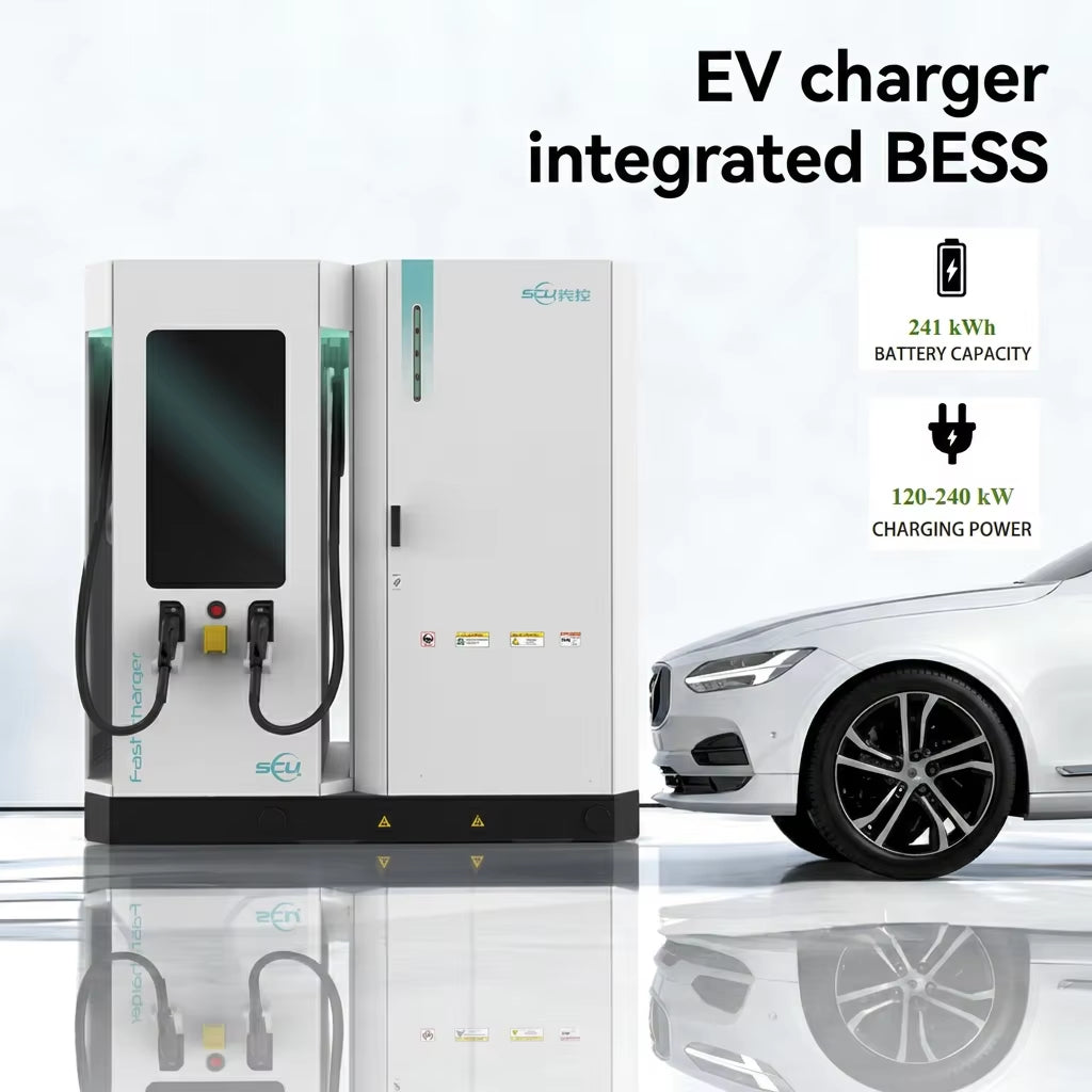 Premium All-in-One DC EV Charger– Super Fast Charging with Battery Storage Warranty Inc.