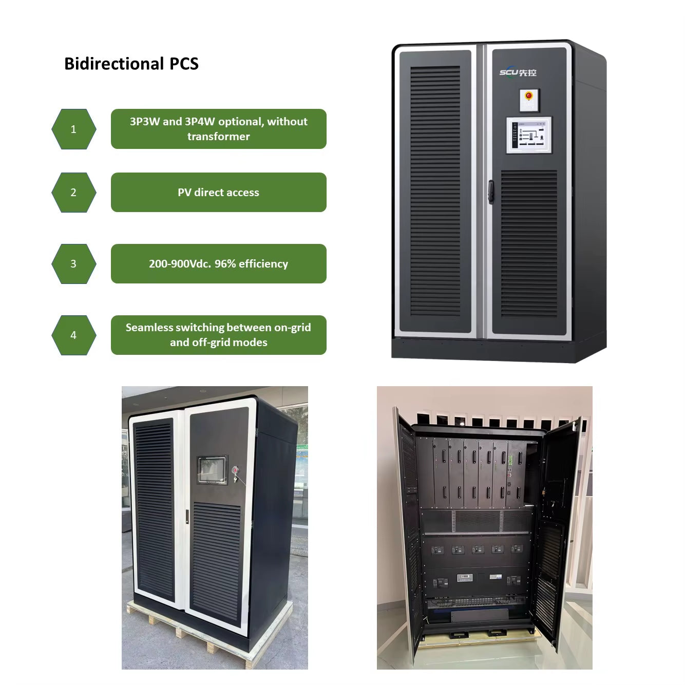 New High-Efficiency DC/AC Inverter with Isolated Transformer for Lithium-Ion Battery Systems