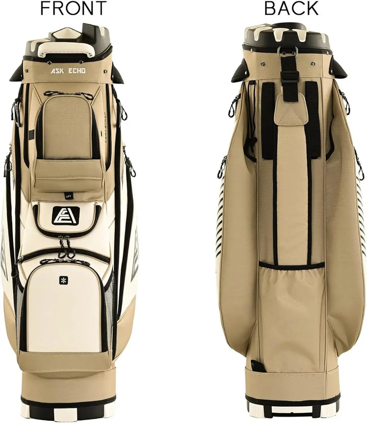New Golf Cart Bag with 14 Organizer Divider 