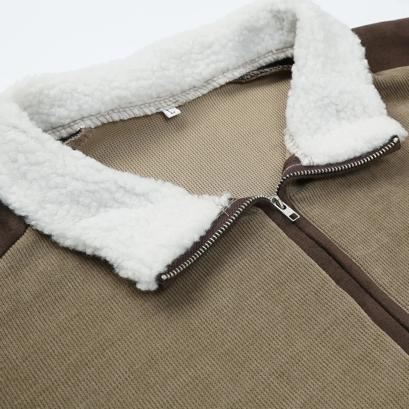 Mens Solid Color Crewneck Hoodie Sweater