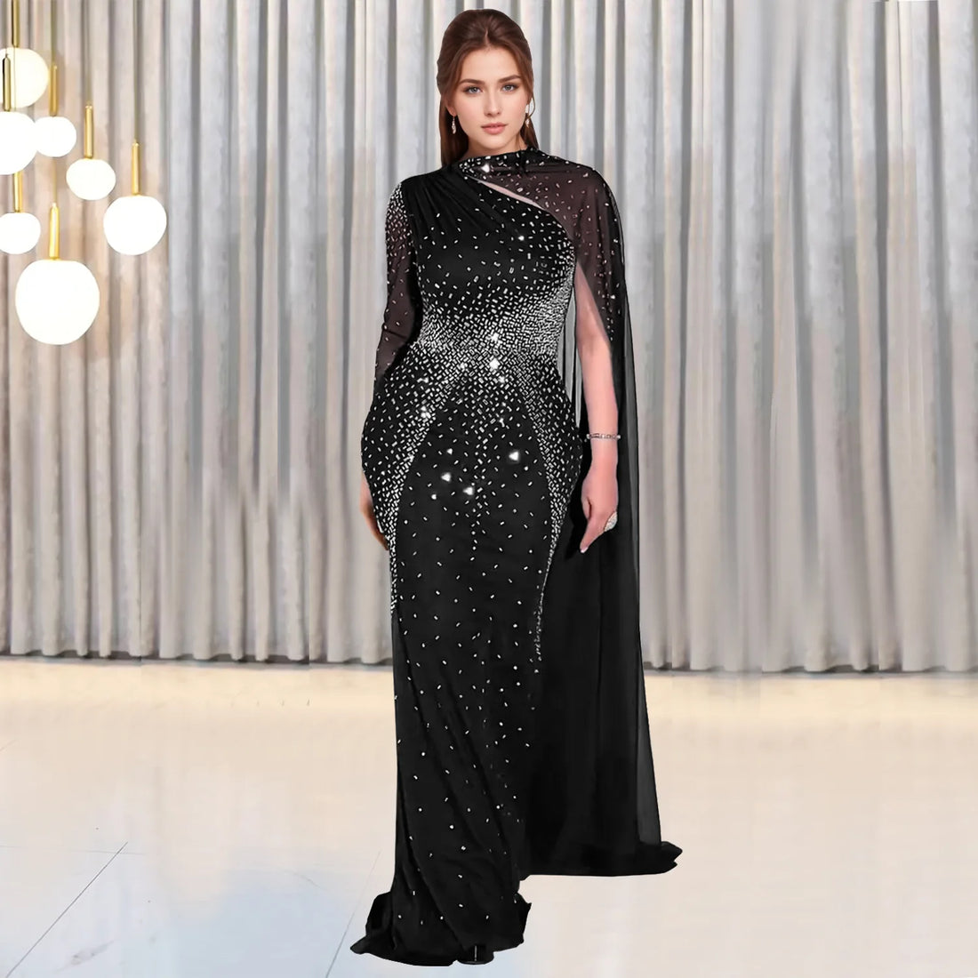 New Women Modern Wedding Party Long Dress Luxury Party Outfits