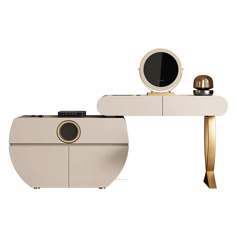 Premium Vanity Dressing Table Full Set Luxury Mirror