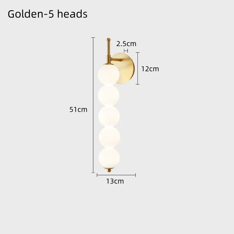 New Bedhead Wall Lamp Bedroom Nordic Style Modern Wall Lamp