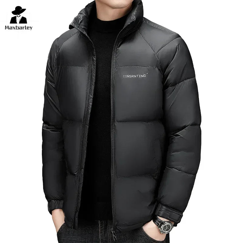 2024 New Arrival Winter Unisex Jacket Fashion Classic Stand Collar Warm Cold Proof down Jacket 