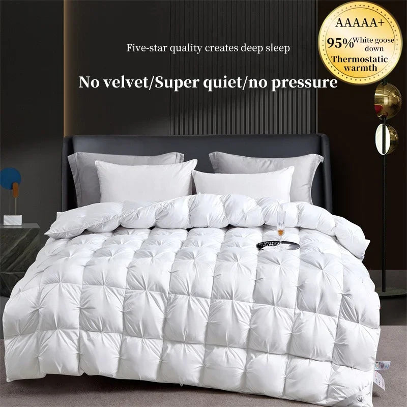 Ultra-Premium 100% White Goose Comforter— Hotel Luxury Duvet