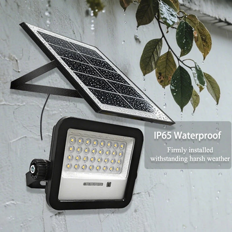 Premium Remote Control Solar Lights Outdoor Waterproof Home Security  