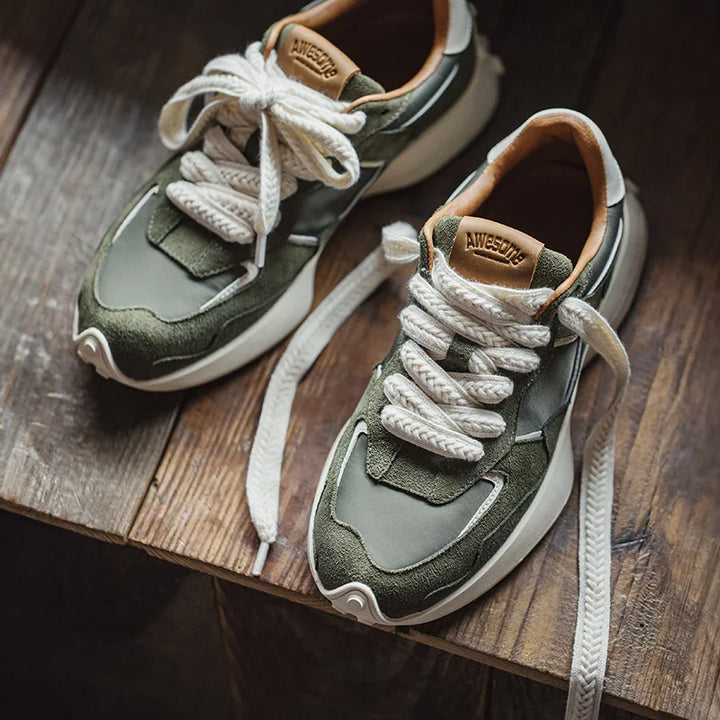 2024 Fall New Sports Jogging Sneakers for Men Versatile Casual Shoes Comfortable Breathable Casual Sneakers Rubber Sole