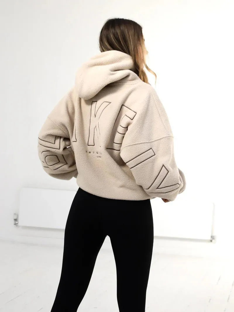 New Velvet Women  Premium Hoodie 