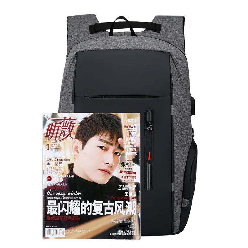 New  Anti Theft Backpack Waterproof Business 15.6 16 17 Inch Laptop  USB Notebook Travel Bags