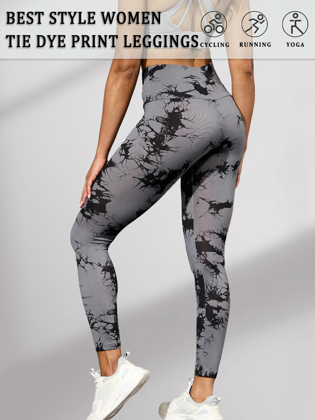 Super Soft High Waisted Design Gym Leggings for Women 