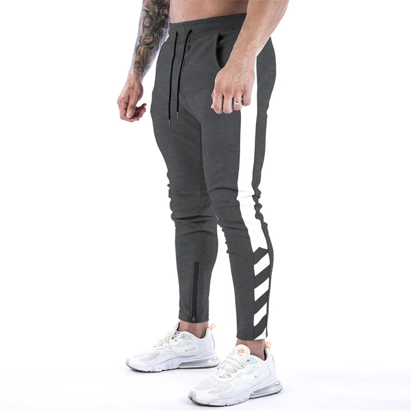 Mens Modern Sport Trousers Training Jogging Pants