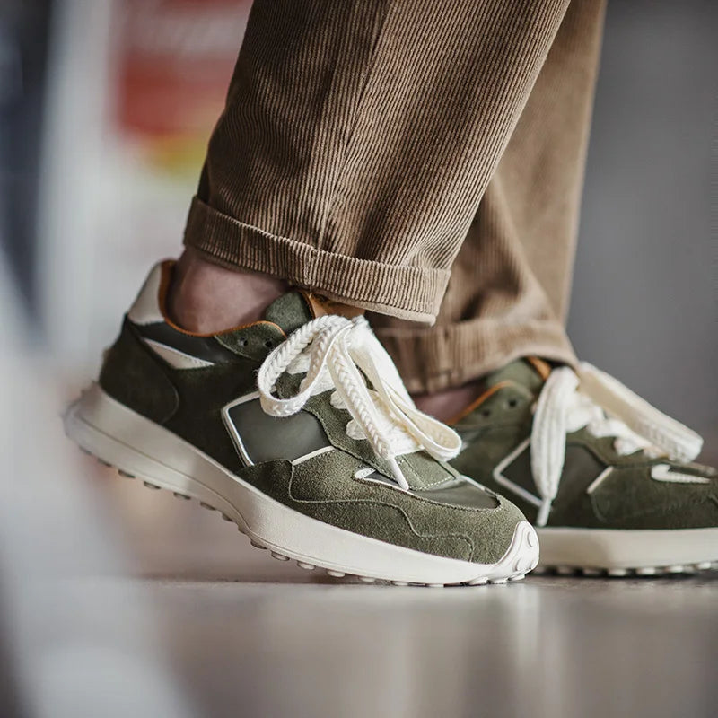 2024 Fall New Sports Jogging Sneakers for Men Versatile Casual Shoes Comfortable Breathable Casual Sneakers Rubber Sole