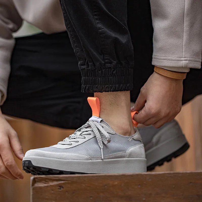Mens Vintage Jogging Shoes for Men Casua Wear Sneakers