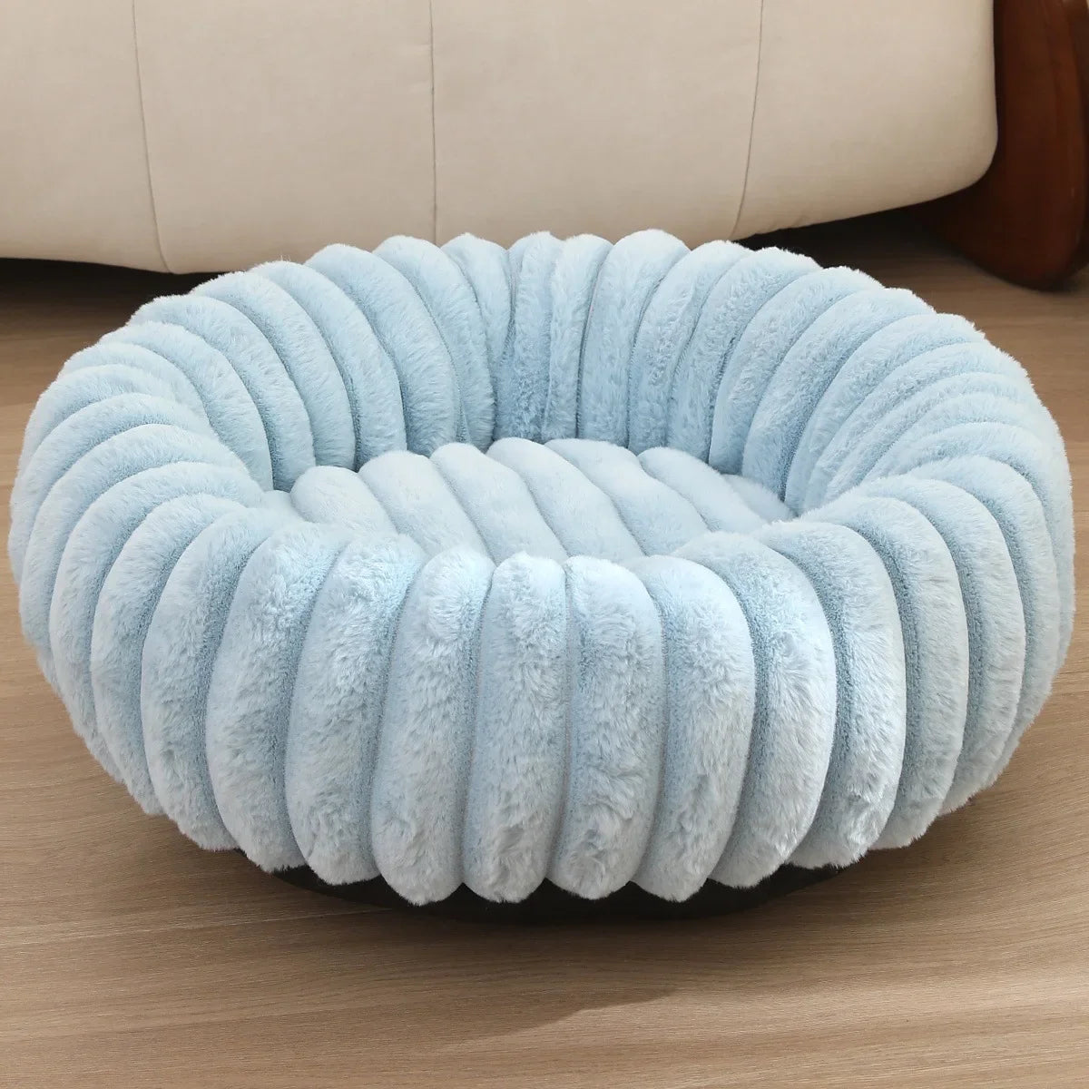 New Comfy Round Pet Bed for Dog Soft Cat Bed 